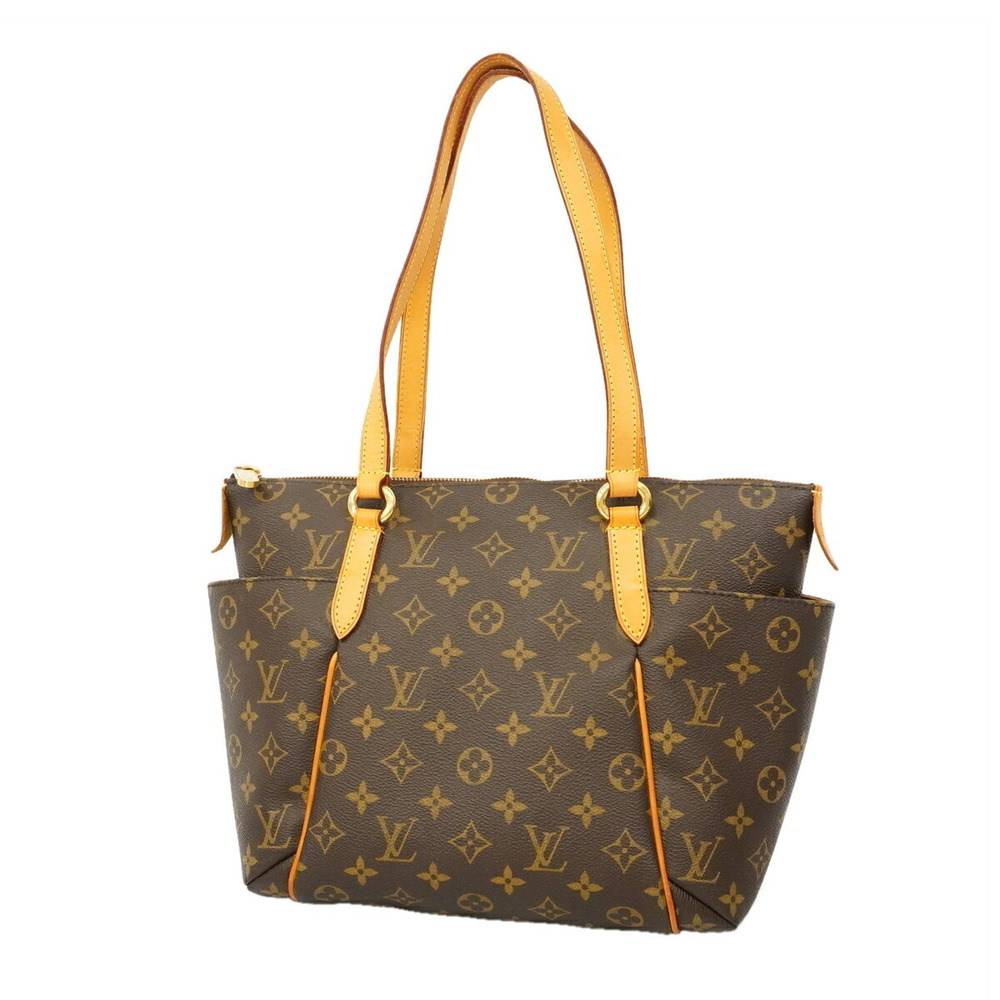 LOUIS VUITTON Brown Monogram Tote Bag